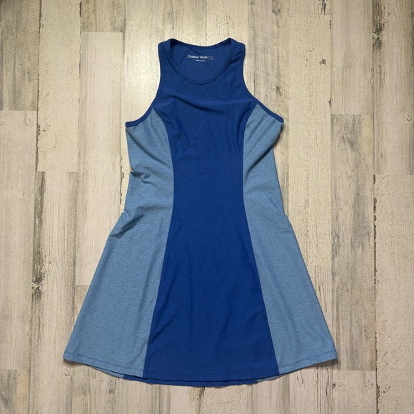 Outdoor Voices Athena Colorblock Mini Dress Size Large - Picture 2 of 5